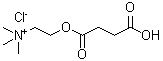 structure of CAS# 5297-17-6, 丁二酰单氯化胆碱