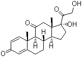 CAS 登录号：53-03-2, 泼尼松, 强的松, 去氢可的松