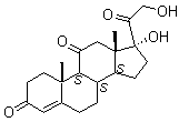 CAS 登录号：53-06-5, 可的松