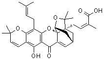 CAS 登录号：5304-71-2, 藤黄酸