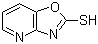 structure of CAS# 53052-06-5, 恶唑并[4,5-b]吡啶-2-硫醇