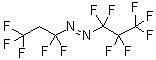 CAS 登录号：5306-09-2, 1-(1,1,2,2,3,3,3-七氟丙基)-2-(1,1,3,3,3-五氟丙基)二氮烯
