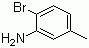 structure of CAS# 53078-85-6, 2-溴-5-甲基苯胺