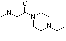 CAS 登录号：5308-41-8, 1-(N,N-二甲基甘氨酰基)-4-异丙基哌嗪