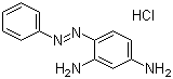 CAS 登录号：532-82-1, 碱性橙 2, 橘红, 柯衣定 G, 4-苯基偶氮-1,3-苯二胺盐酸盐