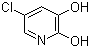 5-氯-2,3-二羟基吡啶分子结构 (CAS 53233-89-9)