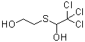 CAS # 53256-94-3, 2,2,2-Trichloro-1-[(2-hydroxyethyl)thio]ethanol