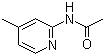 CAS 登录号：5327-32-2, 2-(乙酰氨基)-4-甲基吡啶, N-(4-甲基-2-吡啶基)乙酰胺