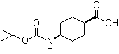 CAS 登录号：53292-89-0, 顺式-4-(叔丁氧羰基氨基)环己烷甲酸