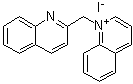 CAS # 5330-74-5, 1-(2-Quinolinylmethyl)quinolinium iodide, NSC 2517