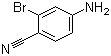 structure of CAS# 53312-82-6, 4-Amino-2-bromobenzonitrile