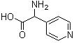 CAS # 53339-65-4, alpha-Amino-4-pyridineacetic acid