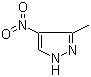 structure of CAS# 5334-39-4, 3-甲基-4-硝基吡唑
