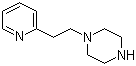 structure of CAS# 53345-15-6, 1-[2-(2-吡啶基)乙基]哌嗪