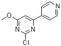 CAS # 53345-48-5, 2-Chloro-4-methoxy-6-(4-pyridinyl)pyrimidine