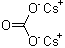 CAS 登录号：534-17-8, 碳酸铯