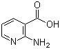 CAS 登录号：5345-47-1, 2-氨基烟酸, 2-氨基吡啶-3-羧酸