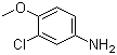 structure of CAS# 5345-54-0, 3-氯-4-甲氧基苯胺