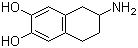 CAS # 53463-78-8, 6-Amino-5,6,7,8-tetrahydro-2,3-naphthalenediol, 2-Amino-6,7-dihydroxytetralin, 6,7-Dihydroxy-2-aminotetralin, 2-Amino-6,7-dihydroxy-1,2,3,4-tetrahydronaphthalene