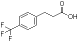 structure of CAS# 53473-36-2, 3-(4-三氟甲基苯基)丙酸