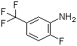 CAS # 535-52-4, 2-Fluoro-5-(trifluoromethyl)aniline, 3-Amino-4-fluorobenzotrifluoride