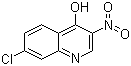 structure of CAS# 5350-50-5, 7-氯-3-硝基喹啉-4-醇