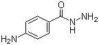 structure of CAS# 5351-17-7, 4-Aminobenzohydrazide