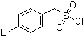 4-Bromobenzylsulfonyl chloride molecular structure (CAS 53531-69-4)