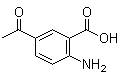 CAS 登录号：53589-27-8, 5-乙酰基邻氨基苯甲酸