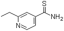 CAS # 536-33-4, Ethinamide, 2-Ethylthioisonicotinamide, 2-Ethylpyridine-4-carbothioamide