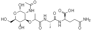 CAS # 53678-77-6, N-(N-Acetylmuramoyl)-L-alanyl-D-alpha-glutamine