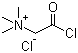 structure of CAS# 53684-57-4, 氯化甜菜碱酰氯