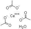 CAS 登录号：537-00-8, 乙酸铈水合物, 醋酸铈水合物