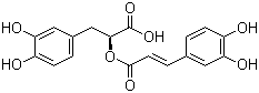 structure of CAS# 537-15-5, 迷迭香酸