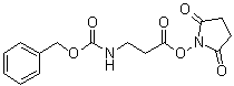 structure of CAS# 53733-97-4, [3-[(2,5-二氧代-1-吡咯烷基)氧基]-3-氧代丙基]氨基甲酸苄酯
