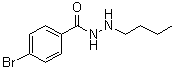 structure of CAS# 537672-41-6, 4-Bromobenzoic acid 2-butylhydrazide