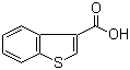 structure of CAS# 5381-25-9, 1-苯并噻吩-3-羧酸