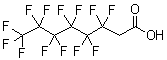 2H,2H-Perfluorooctanoic acid molecular structure (CAS 53826-12-3)