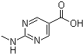 structure of CAS# 5388-21-6, 2-甲基氨基嘧啶-5-羧酸