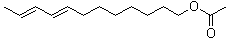 CAS 登录号：53880-51-6, (8E,10E)-8,10-十二碳二烯-1-醇乙酸酯