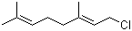 Geranyl chloride molecular structure (CAS 5389-87-7)