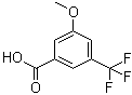 structure of CAS# 53985-48-1, 3-甲氧基-5-三氟甲基苯甲酸
