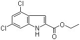 CAS 登录号：53995-82-7, 4,6-二氯吲哚-2-甲酸乙酯