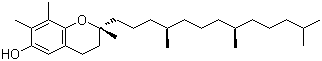 CAS # 54-28-4, D-gamma-Tocopherol, [2R-[2R*(4R*,8R*)]]-3,4-Dihydro-2,7,8-trimethyl-2-(4,8,12-trimethyltridecyl)-2H-benzopyran-6-ol