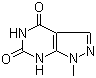 structure of CAS# 5401-15-0, 1-甲基-1H-吡唑并[3,4-d]嘧啶-4,6(5H,7H)-二酮