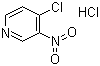 CAS 登录号：54079-68-4, 4-氯-3-硝基吡啶盐酸盐