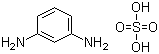 CAS # 541-70-8, 1,3-Phenylenediamine sulfate, m-Phenylenediamine sulfate (1:1)