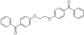 structure of CAS# 5410-01-5, [Ethane-1,2-diylbis(oxybenzene-4,1-diyl)]bis(phenylmethanone)