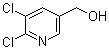 structure of CAS# 54127-30-9, (5,6-二氯吡啶-3-基)甲醇