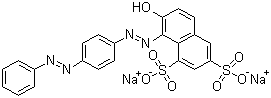 structure of CAS# 5413-75-2, 酸性红 73